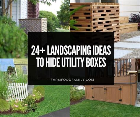 plants to hide your electrical meter box|hiding utility boxes in garden.